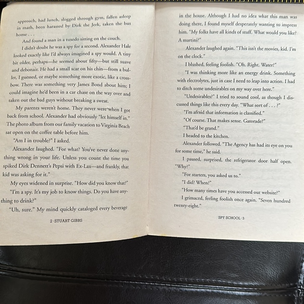 Book bundle: JAndrew’s “The Haters”, AMiller “The Cricible”, SGibbs “Spy School” - Picture 15 of 15